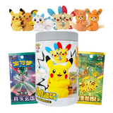 Pokemon Simplified CN Plush Tin Blind Box with Display Card [1 random tin]