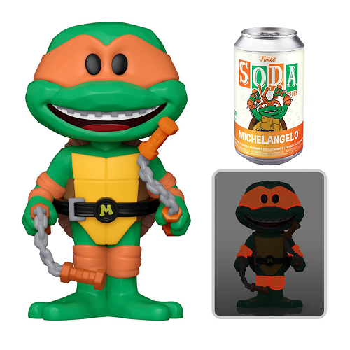 Funko Vinyl SODA: TMNT Michelangelo [Chance of Chase]