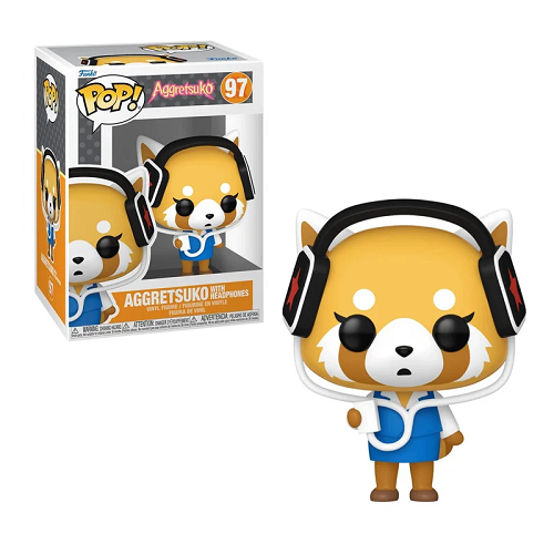 Funko Pop! AGGRETSUKO: Aggretsuko w/ Headphones #97