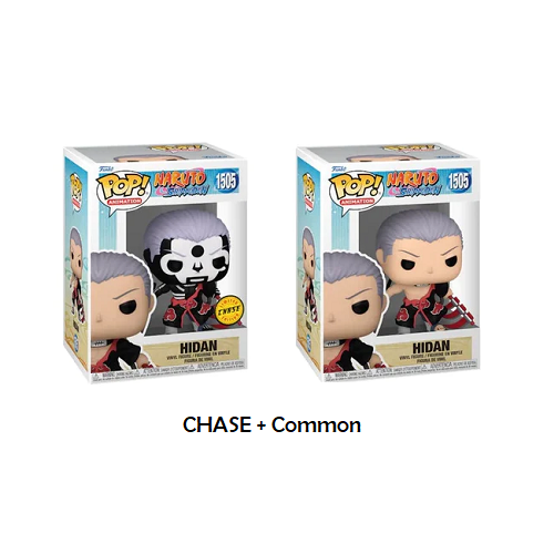 Funko Pop! NARUTO SHIPPUDEN: Hidan #1505 CHASE + Common