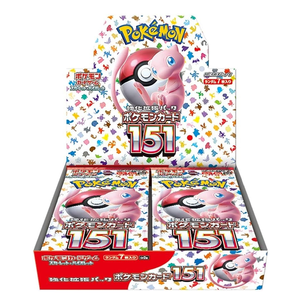 Pokemon TCG: Japanese 151 Booster Display Box sv2a [20 Packs] no shrink