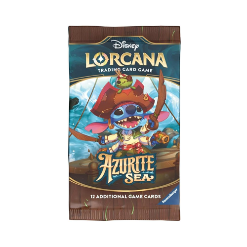 Disney Lorcana TCG: Azurite Sea Booster Pack (1 Pack)