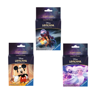 Disney Lorcana TCG: The First Chapter Card Sleeves - ELSA/MICKEY/CAPTAIN HOOK