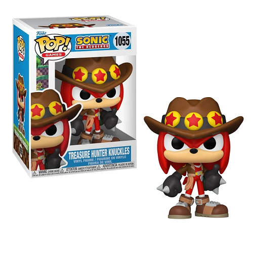 Funko Pop! SONIC THE HEDGEHOG: Treasure Hunter Knuckles #1055