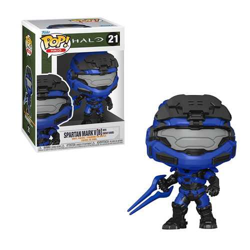 Funko Pop! HALO: Spartan Mark V[B] with Energy Sword #21