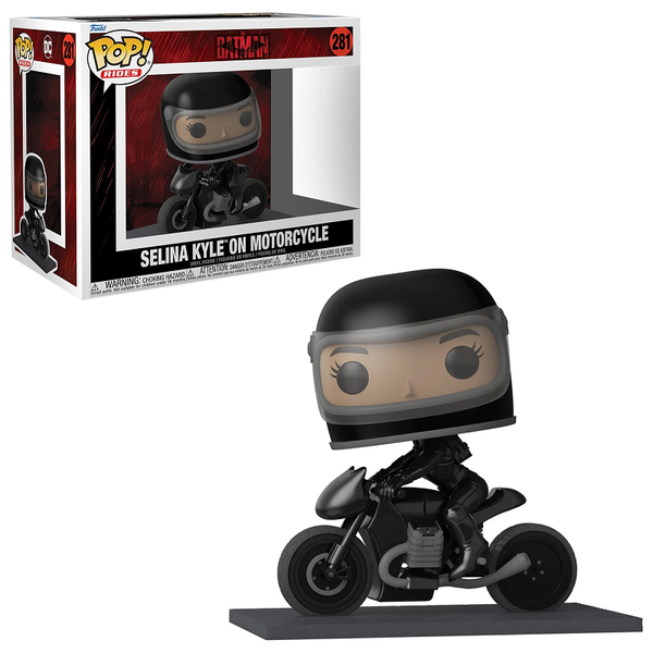 Funko Pop! RIDES The Batman: Selina Kyle on Motorcycle #281