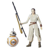 Star Wars The Force Awakens: The Black Series 6-Inch Rey (Jakku) and BB-8