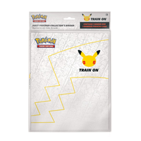 Pokemon TCG: 25th Anniversary First Partner Collector's Binder w/ oversized Pikachu card