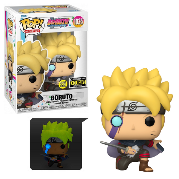 Funko Pop! BORUTO Next Generations: Boruto w/ Marks GITD #1035 [EE]