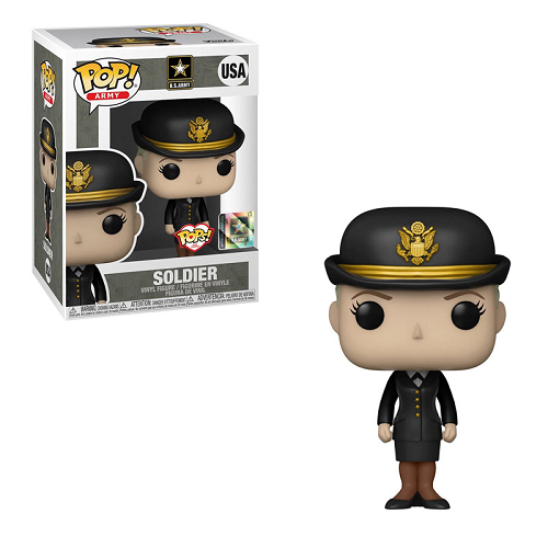 Funko Pop! US ARMY: Soldier Service Uniform [Female 1]