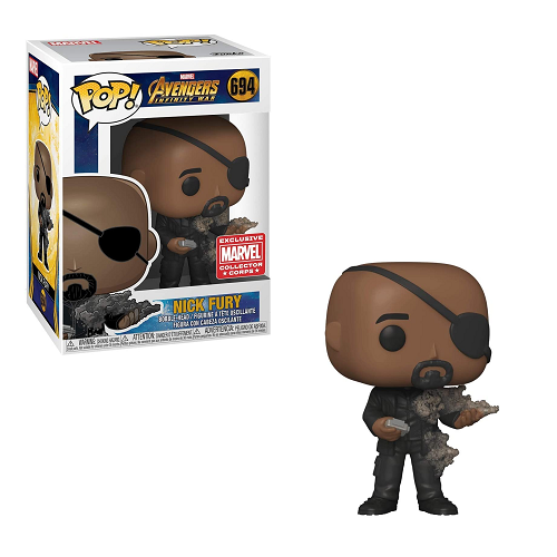 Funko Pop! AVENGERS INFINITY WAR: Nick Fury #694 [Marvel Collector Corps]