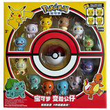 Pokemon Face-Changing Figures with Pokeball [set]